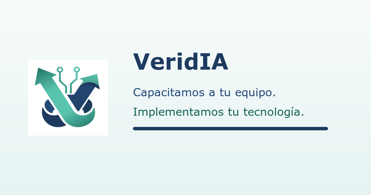 Veridia Merch VeridIA - Tecnología para tu Negocio